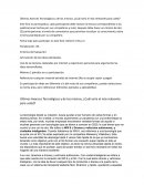 Últimos Avances Tecnológicos y de los mismos, ¿Cuál sería el más relevante para usted?