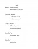 Reflexión de Geometría