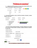 Problemas de ecuaciones