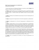 Taller Teoría del Comportamiento en la Administración