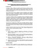 PLAN DE TRABAJO PARA LA GESTIÓN DEL CLIMA ORGANIZACIONAL DE LA ADMINISTRACIÓN CENTRAL DEL MINISTERIO DE SALUD