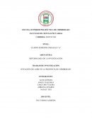 SITUACIÓN DEL AGRO EN LA PROVINCIA DE CHIMBORAZO