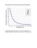 Circuito sensor de temperatura