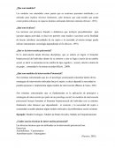 Modelos y Tecnicas ¿Que son modelos?