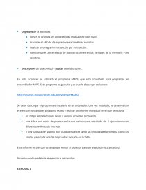 Interpolacion Lineal Ensamblador. Página 1