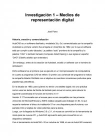 AutoCAD. Página 1
