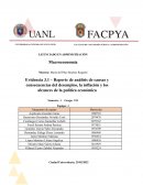 Reporte de análisis de causas y consecuencias del desempleo, la inflación y los alcances de la política económica