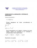 Integrales indefinidas