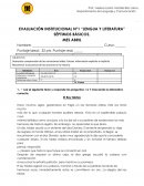 Prueba de lenguaje con adecuación séptimo