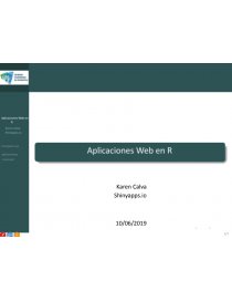 Aplicaciones Web en R. Página 1