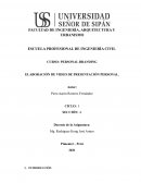 ELABORACIÓN DE VIDEO DE PRESENTACIÓN PERSONAL.