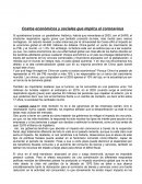 Costos económicos y sociales del Coronavirus