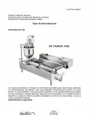 Tipos de Automatización Automatización Fija