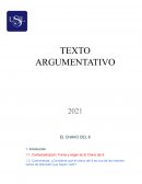 Texto argumentativo EL CHAVO DEL 8