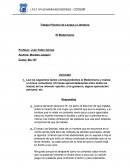 Trabajo Práctico de Lengua y Literatura El Modernismo