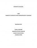 TRABAJO DE ESTADISTICA PARA ADMINISTRACION Y ECONOMIA