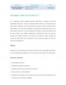 Actividad: Elaboración de una síntesis personal e integradora sobre las altas capacidades educativas, combinando las ideas y aportaciones de los diferentes modelos y autores estudiados en la asignatura