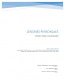 Lesiones personales en colombia