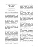 LEY DE DESARROLLO URBANO PARA EL ESTADO DE OAXACA