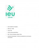 Informe de autoanálisis de sus formas de comunicación