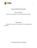 Técnico en Operaciones Portuarias