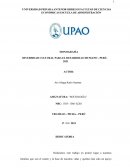 DIVERSIDAD CULTURAL PARA EL DESARROLLO HUMANO - PERÚ