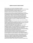 ENSAYO DE AURA DE CARLOS FUENTES