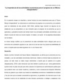 La importancia de las actividades económicas para el progreso de un México independiente