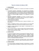 Tipos de contratos