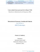 Dirección de Personas y Gestión del Talento. DRW Technologies