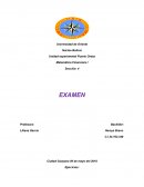 Examen Matemática Financiera I