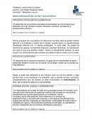 PROCESOS PSICOLÓGICOS ELEMENTALES