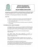 TALLER HEMOCLASIFICACION