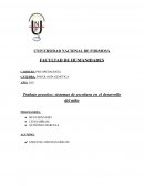 Sistemas de escritura en el desarrollo del niño