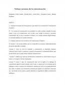Trabajo axiomas de la comunicación