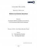 El rezago de tablas de multiplicar en los niños de 3° B en la primaria Josefa Ortiz de Domínguez