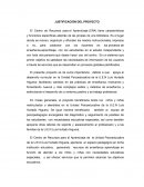 JUSTIFICACIÓN DEL PROYECTO