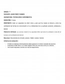 TECNOLOGÍA E INFORMATICA