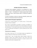 INFORME PEDAGOGICO TRIMESTRAL