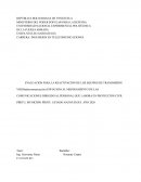EVALUACIÓN PARA LA REACTIVACIÓN DE LOS EQUIPOS DE TRANSMISIÓN VHF(Radiocomunicación)