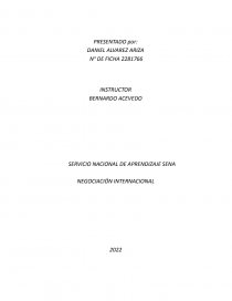 EVIDENCIA 2 COMPRAVENTA INTERNACIONAL. Página 1