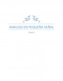 Análisis en pequeña señal