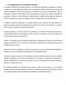 Generalidades sobre la refrigeración en el transporte terrestre