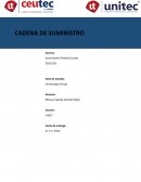 CADENA DE SUMINISTRO