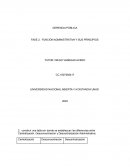 FUNCIÓN ADMINISTRATIVA Y SUS PRINCIPIOS