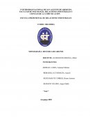 MONOGRAFÍA: DINÁMICA DE GRUPOS