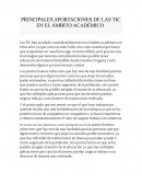 Aportaciones de las Tecincas de la Informacion y Comunicacion en la sociedad