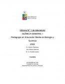 Pedagogía en Educación Media en Biología y Química