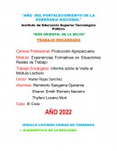 Informe sobre la Visita al Módulo Lechero