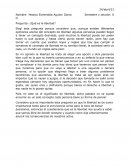 Pregunta: ¿Qué es la libertad?